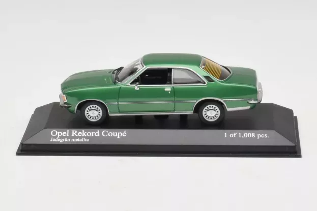Minichamps Opel Rekord D Coupe 2-door 1975 1:43 400044022